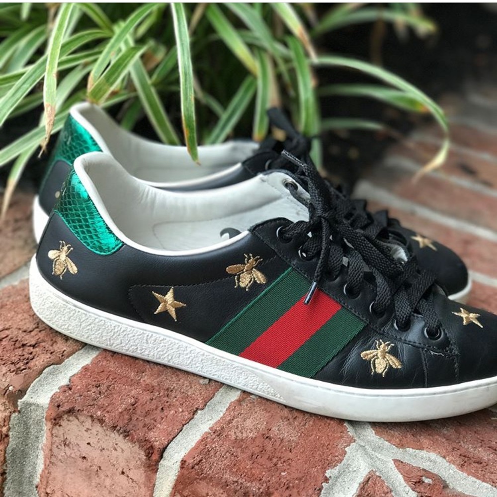GUCCI embroidered sneaker❤️💚